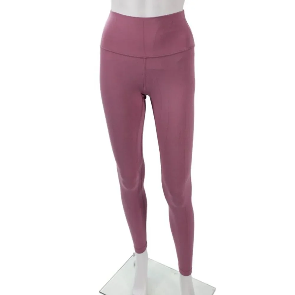 Lululemon Womens Purple Nylon Ankle Leggings Size 4
